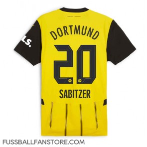 Borussia Dortmund Marcel Sabitzer #20 Replik Heimtrikot 2024-25 Kurzarm